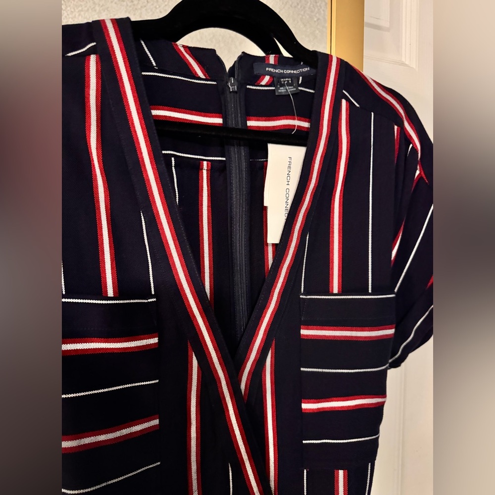 NWT French Connection Hasan Stitch Romper - Picture 3 of 7